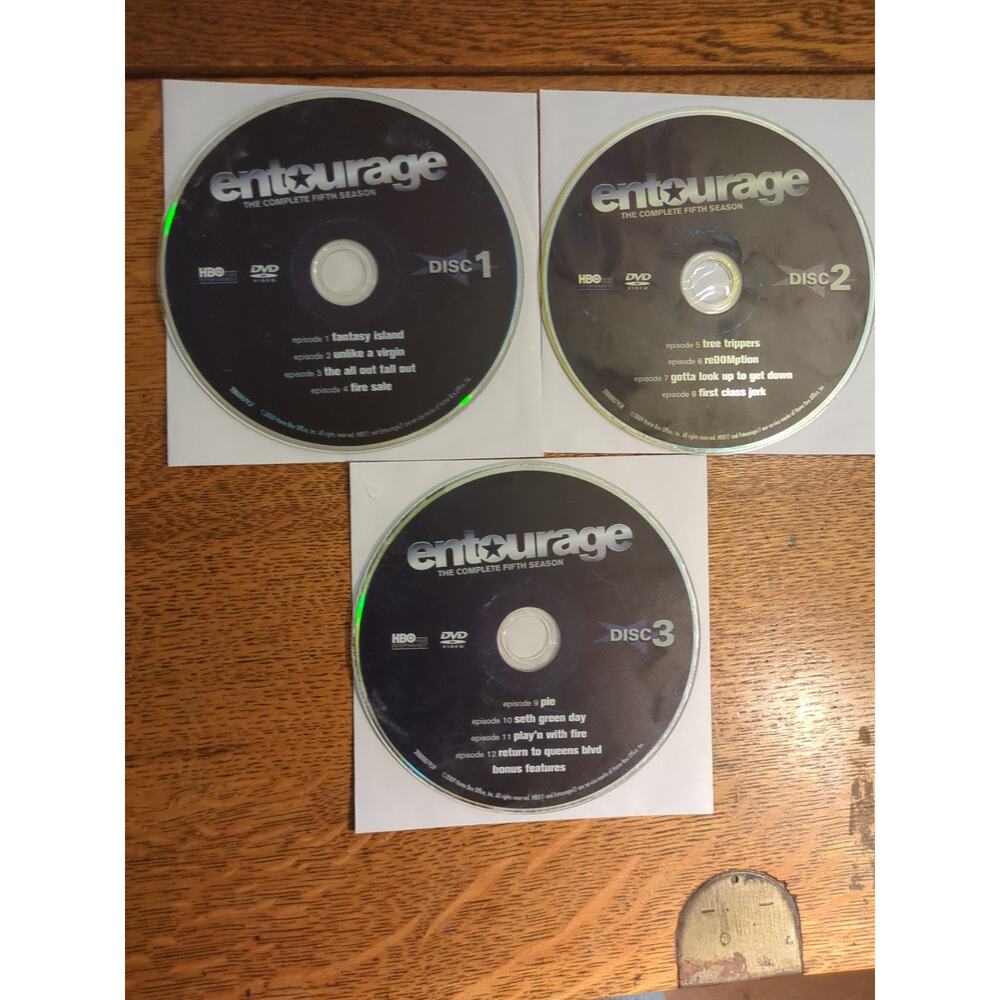 Entourage: the Complete Fifth Season (DVD) Discs Only